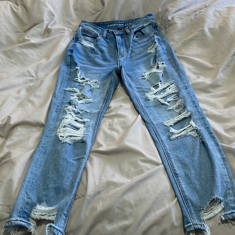 Almost new American Eagle high rise pants. Size 2